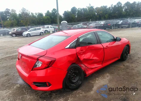 2018 Honda Civic Lx z USA, uszkodzony, nr VIN 2HGFC2F51JH515331